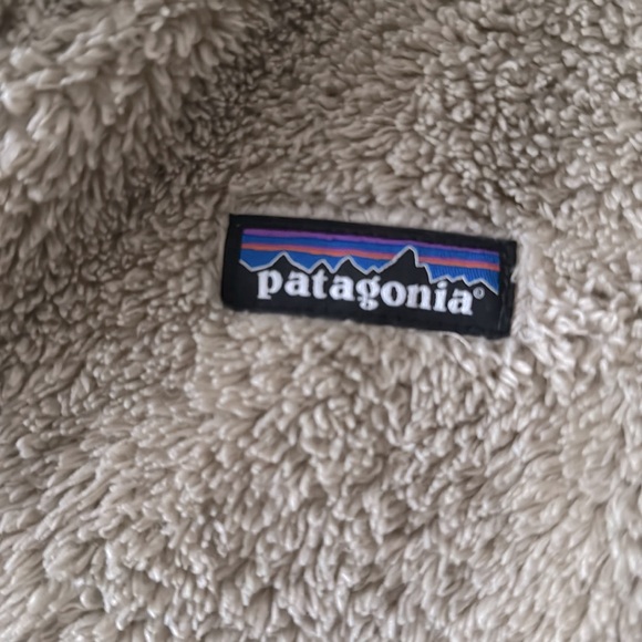 Patagonia Los Gatos Quarter Zip Fleece Pullover Beige Size Medium - Picture 3 of 4